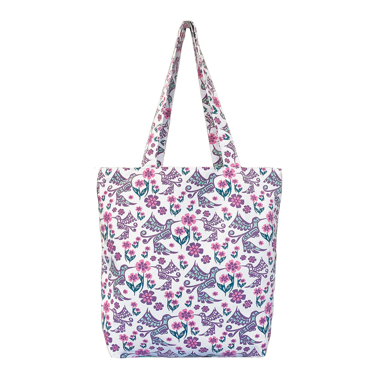 Tote Bag - Cotton Canvas - Hummingbird