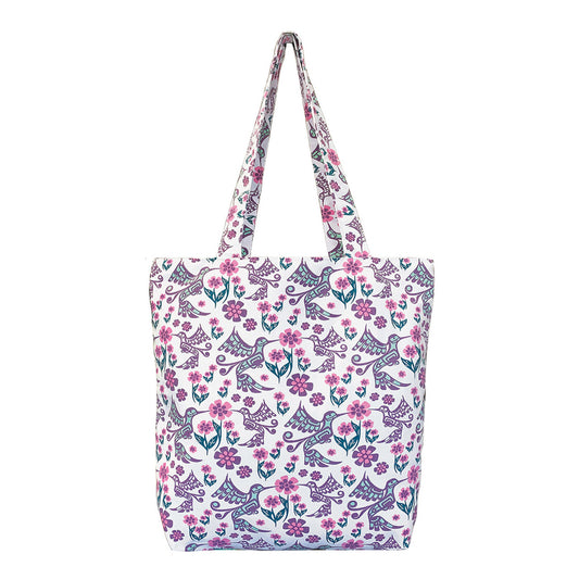 Tote Bag - Cotton Canvas - Hummingbird