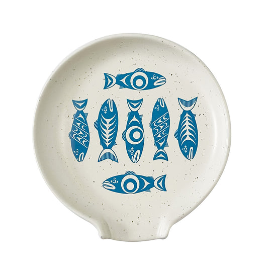 Spoon Rest - Ceramic - Salmon in the Wild