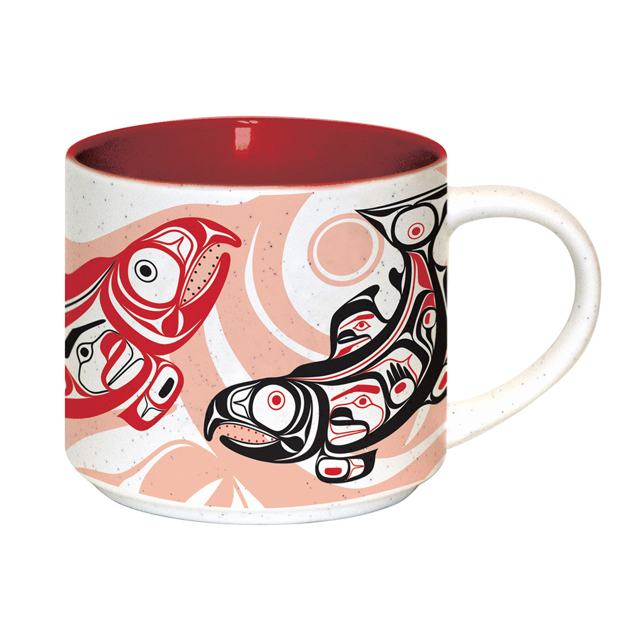Mug - Ceramic - Salmon (Red)