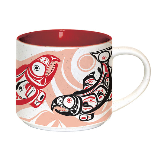 Mug - Ceramic - Salmon (Red)