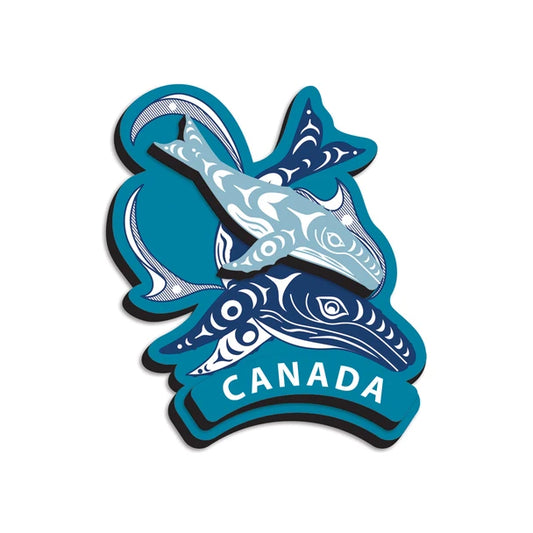 Magnet - 3D - Canada - Humpback Whales