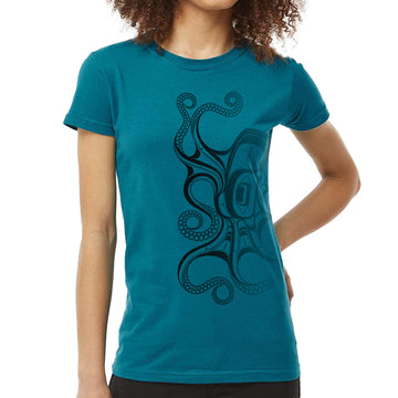 T-shirt - Women's - Octopus (Nuu)