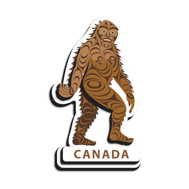 Magnet - 3D - Canada - Sasquatch