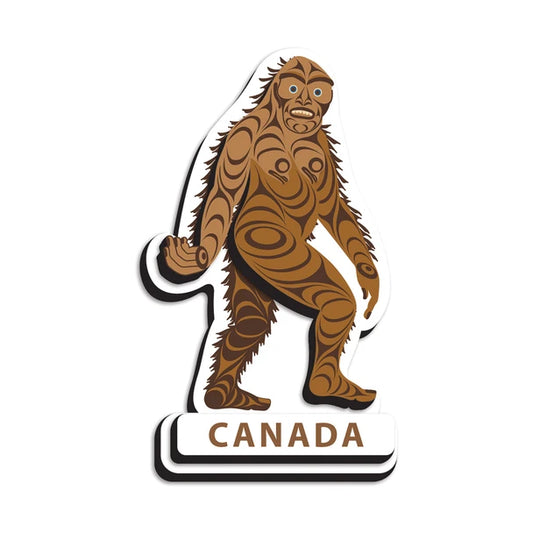 Magnet - 3D - Canada - Sasquatch