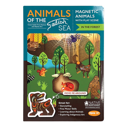 Playset - Magnetic - Animals in the Forest