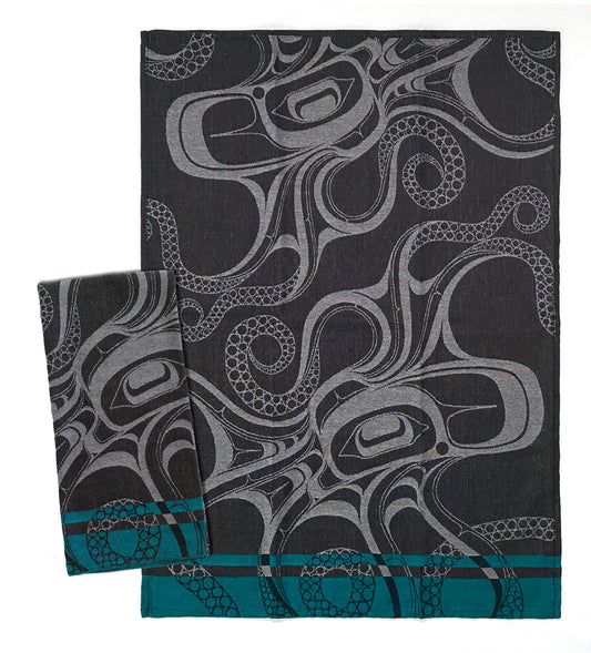 Tea Towel - Jacquard - Octopus (Nuu)