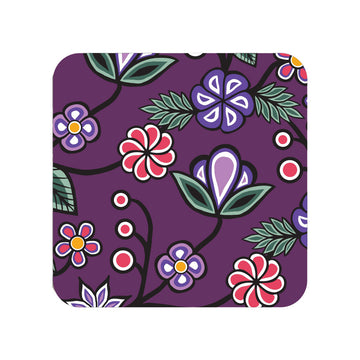 Coaster - Cork - Ojibwe Flowers