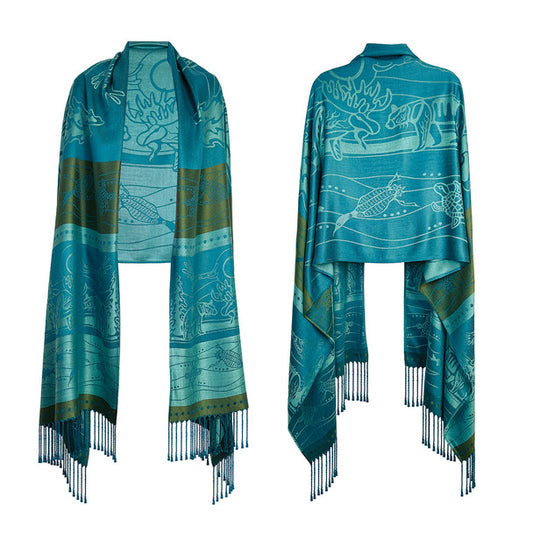 Shawl - All My Relatives (Indinawemaaganidag)