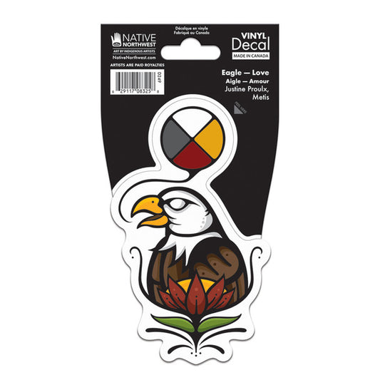 Decal - Eagle - Love