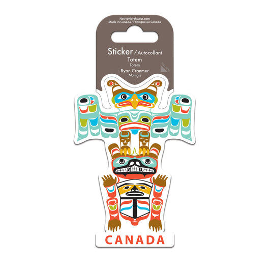 Sticker - Vinyl - Totem (Canada)