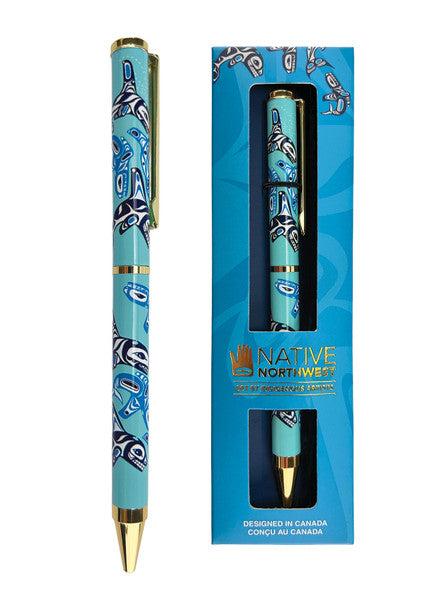 Premium Ballpoint Pen -  Orca Family