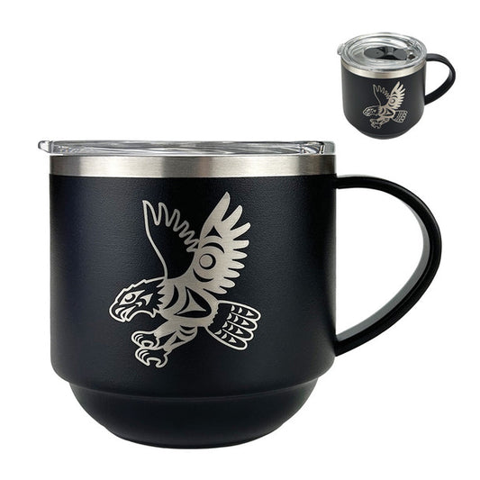 Stackable Travel Mug - 11oz -  Sp'óq'es (Eagle)
