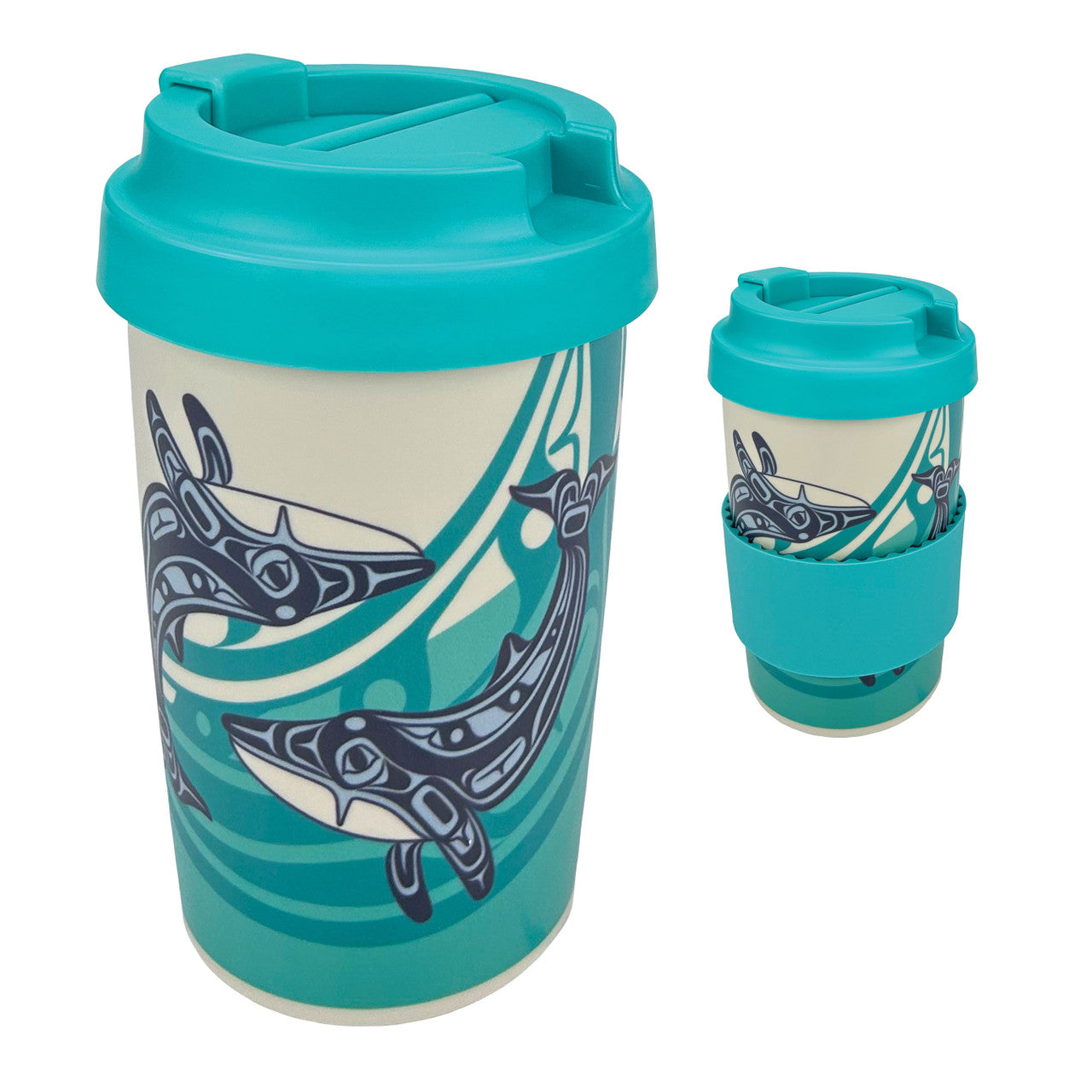 Travel Mug - Eco (15oz) - Humpback Whale