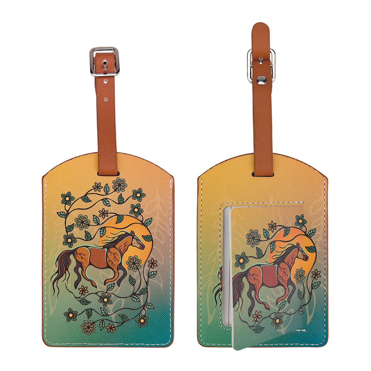 Luggage Tag - Horse (Bebezhigooganzhii)