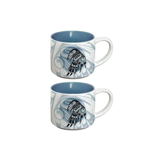 Espresso Mug - Ceramic - Set of 2 - Raven Moon