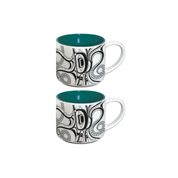 Espresso Mug - Ceramic - Set of 2 - Octopus (Nuu)