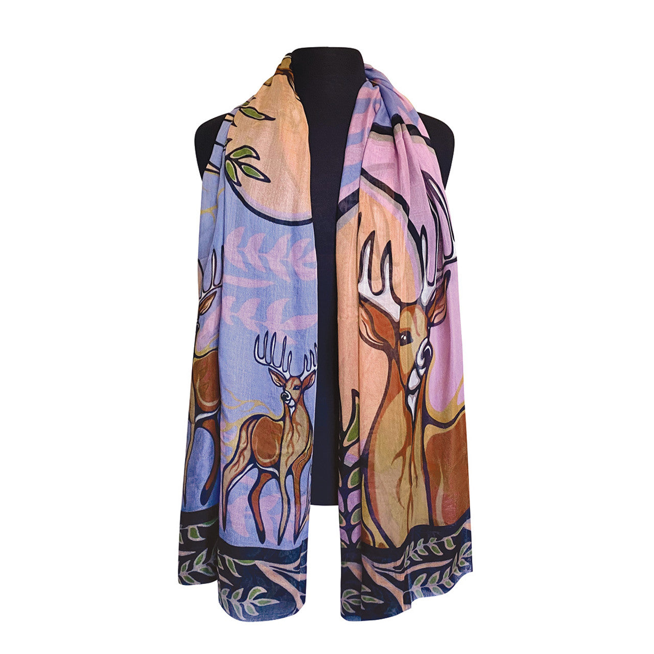 Scarf - Signature - Deer (Waawaashkeshi)