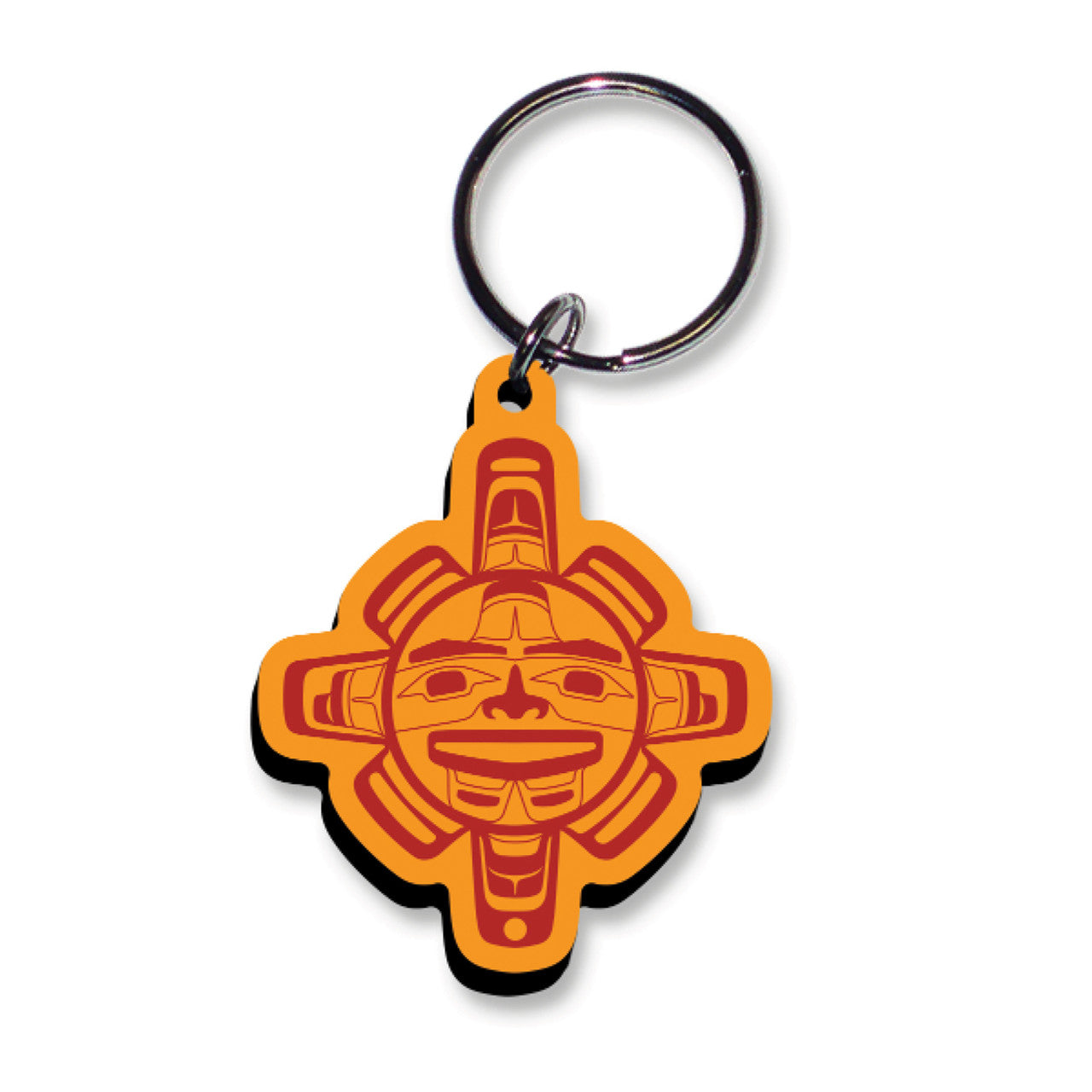 Keychain - Acrylic - Chilkat Sun