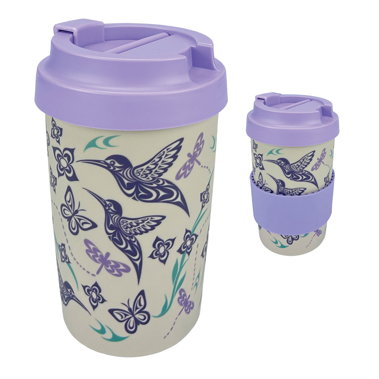 Travel Mug - Eco (15oz) - Hummingbird