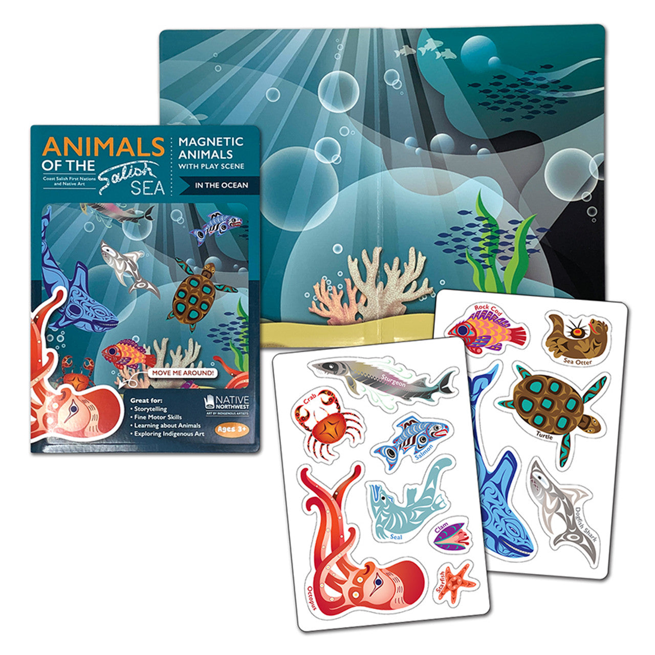 Playset - Magnetic - Animals in the Ocean