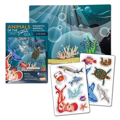 Playset - Magnetic - Animals in the Ocean