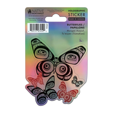 Sticker - Holographic - Butterflies