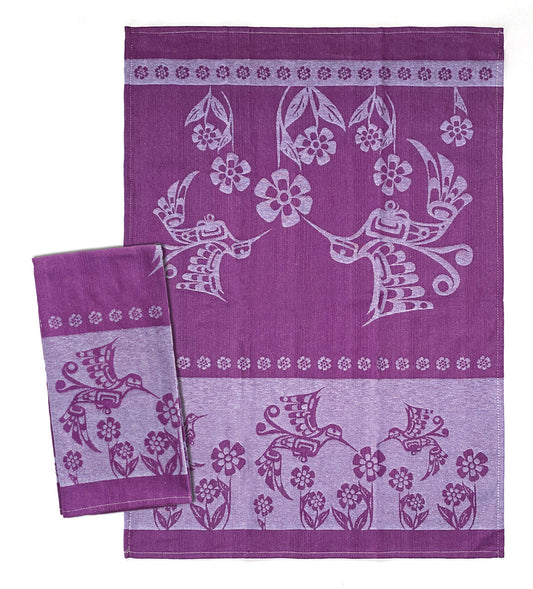 Tea Towel - Jacquard - Hummingbird