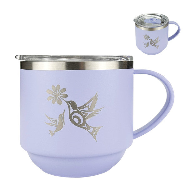 Stackable Travel Mug - 11oz - Hummingbirds