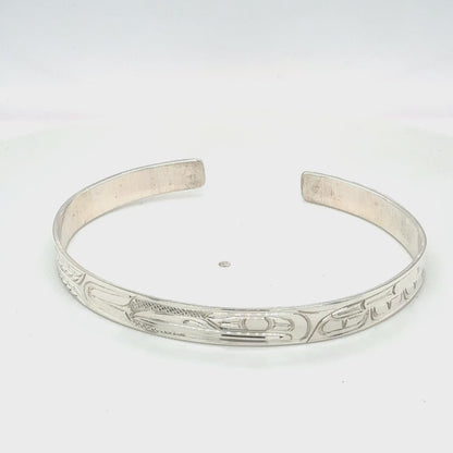 Bracelet - Sterling Silver - 1/4" - Hummingbird