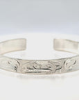 Bracelet - Sterling Silver - 3/8" - Raven