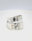 Ring - Gold & Silver - Wrap - Hummingbird - Size 9.5