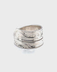 Ring - Sterling Silver - Wrap - Eagle - Size 6