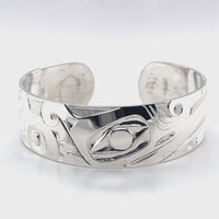 Bracelet - Sterling Silver - 3/4" - Hummingbird