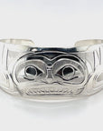 Bracelet - Sterling SIlver - 1" - Human with Fireweed