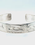 Bracelet - Sterling Silver - 1/2" - Orca