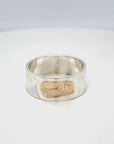 Ring - Gold & Silver - Eagle & Raven - Size 12