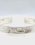 Bracelet - Sterling Silver - 3/8" - Wolf