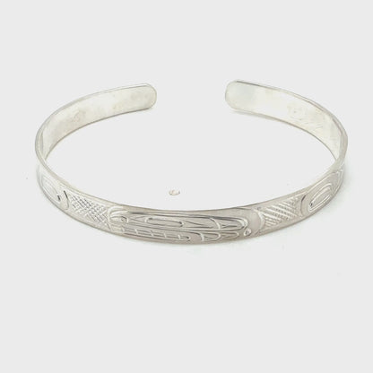 Bracelet - Sterling Silver - 1/4" - Orca