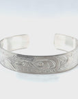 Bracelet - Sterling Silver - 1/2" - Wolf - Small