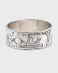 Ring - Sterling Silver - 3/8" - Thunderbird