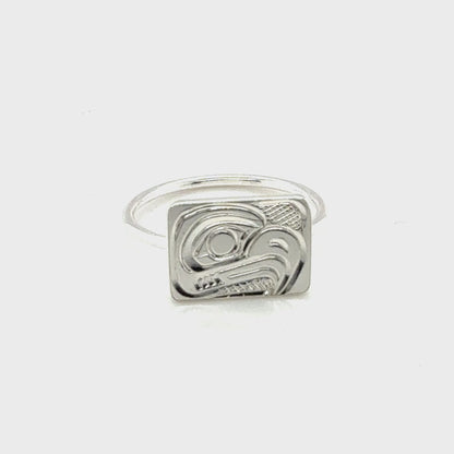 Ring - Sterling Silver - Wire - Eagle