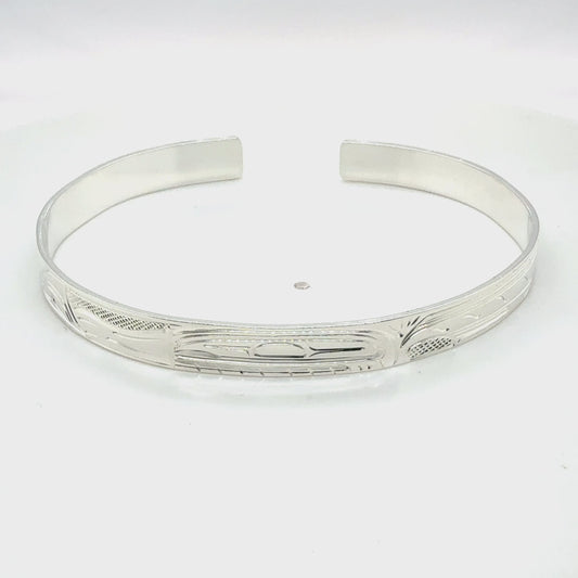 Bracelet - Sterling Silver - 1/4" - Orca - Long