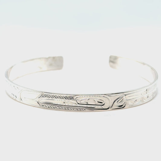 Bracelet - Sterling Silver - 1/4" - Hummingbird