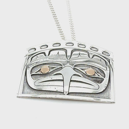 Pendant - Gold & Silver - Eagle House