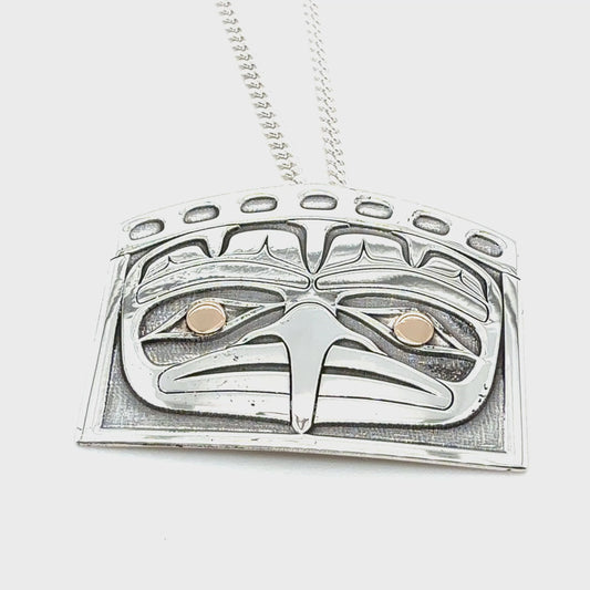 Pendant - Gold & Silver - Eagle House