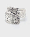 Ring - Sterling Silver - Wrap - Hummingbird - size 7