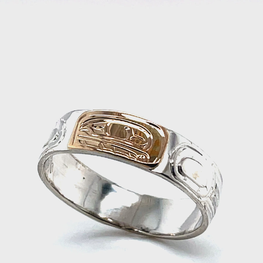 Ring - Gold and Silver - 1/4