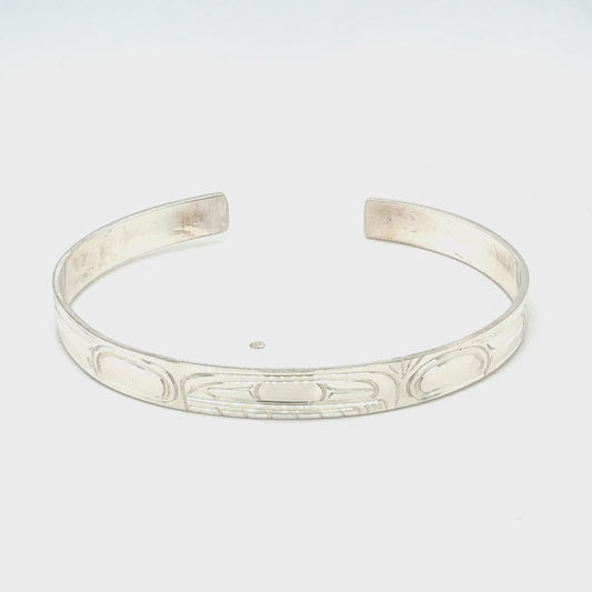 Bracelet - Sterling Silver - 1/4" - Orca