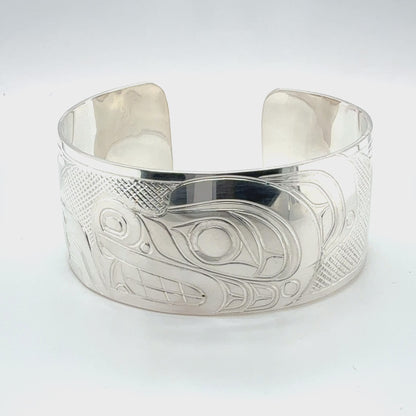 Bracelet - Sterling Silver - 1" - Bear - Shorter Length